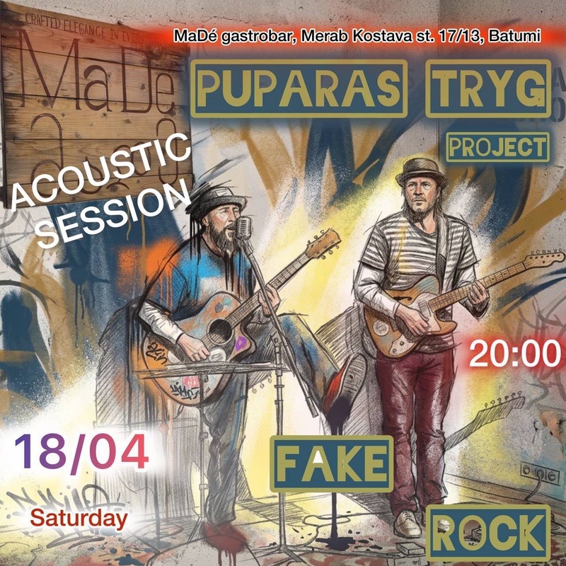 PUPARAS TRYG — концерт