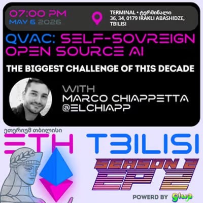 QVAC: Self-Sovreign Open Source AI — ETH Tbilisi 2.2 (EN)
