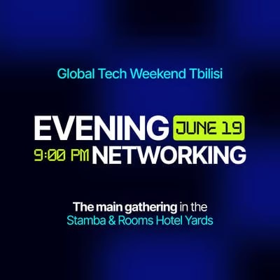 GTW Tbilisi: Community Events Day - Official Evening Gathering